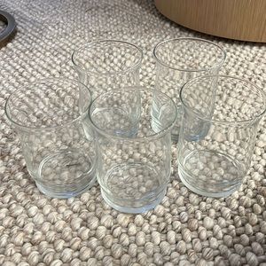 small glass vases 5 ct